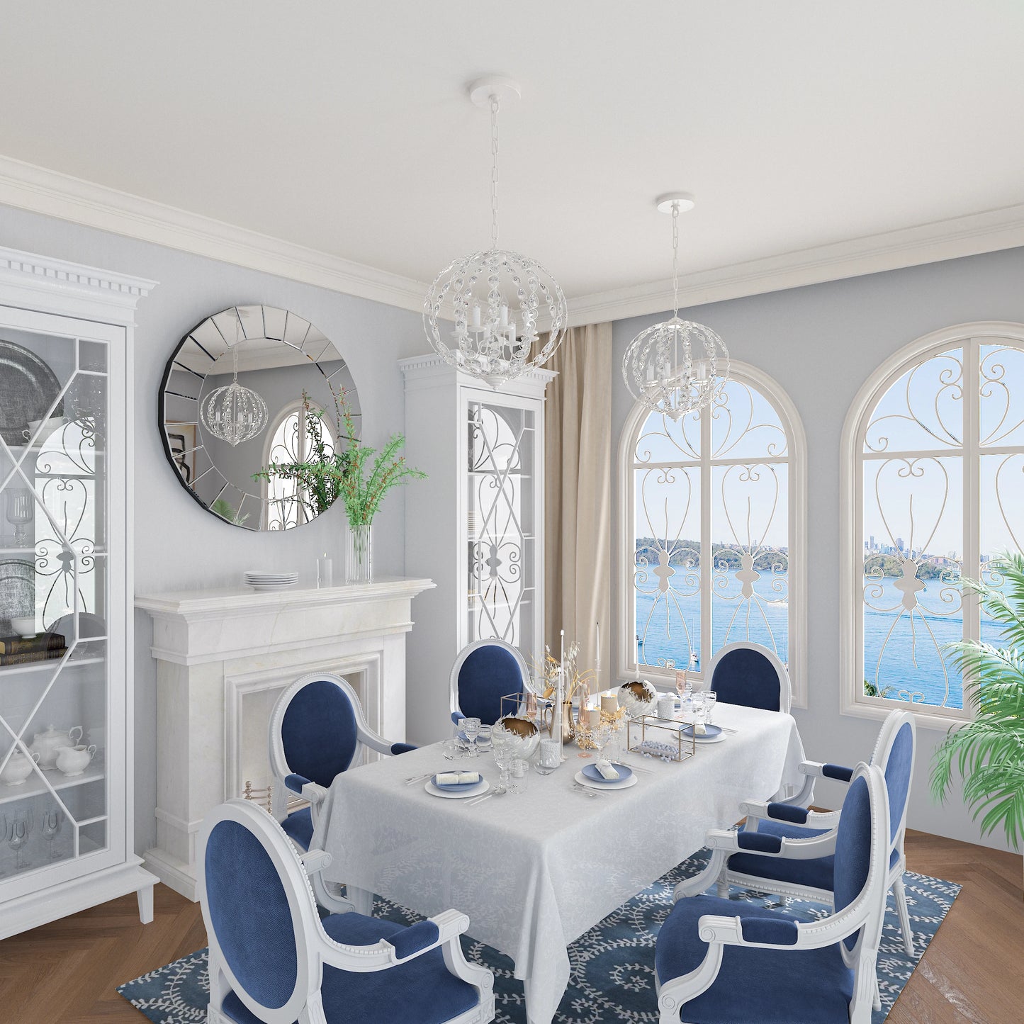 Grand Miroir décoratif