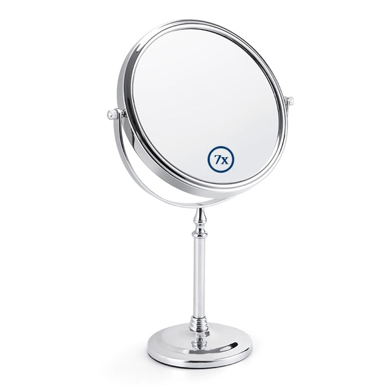Miroir grossissant x 7 sur pied