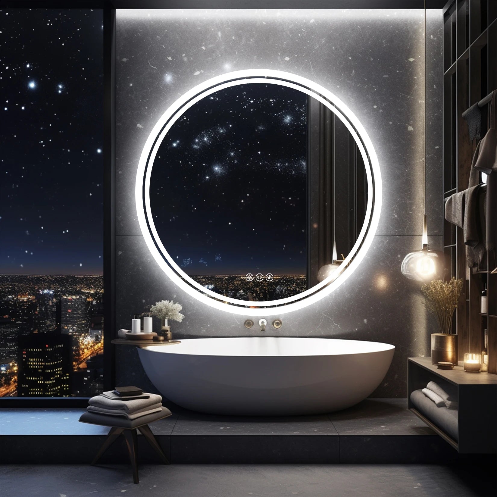 Miroir Lumineux pour Salle de Bain