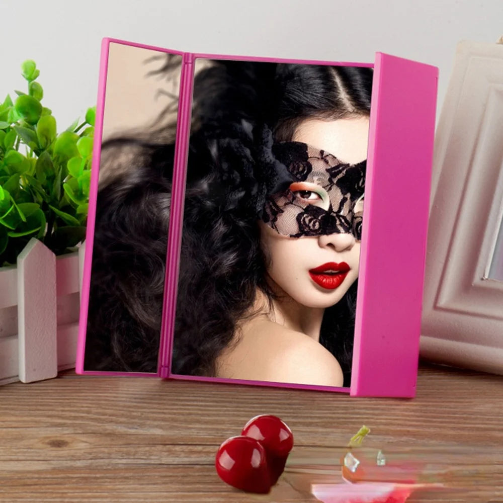 Miroir Pliable Rose 2