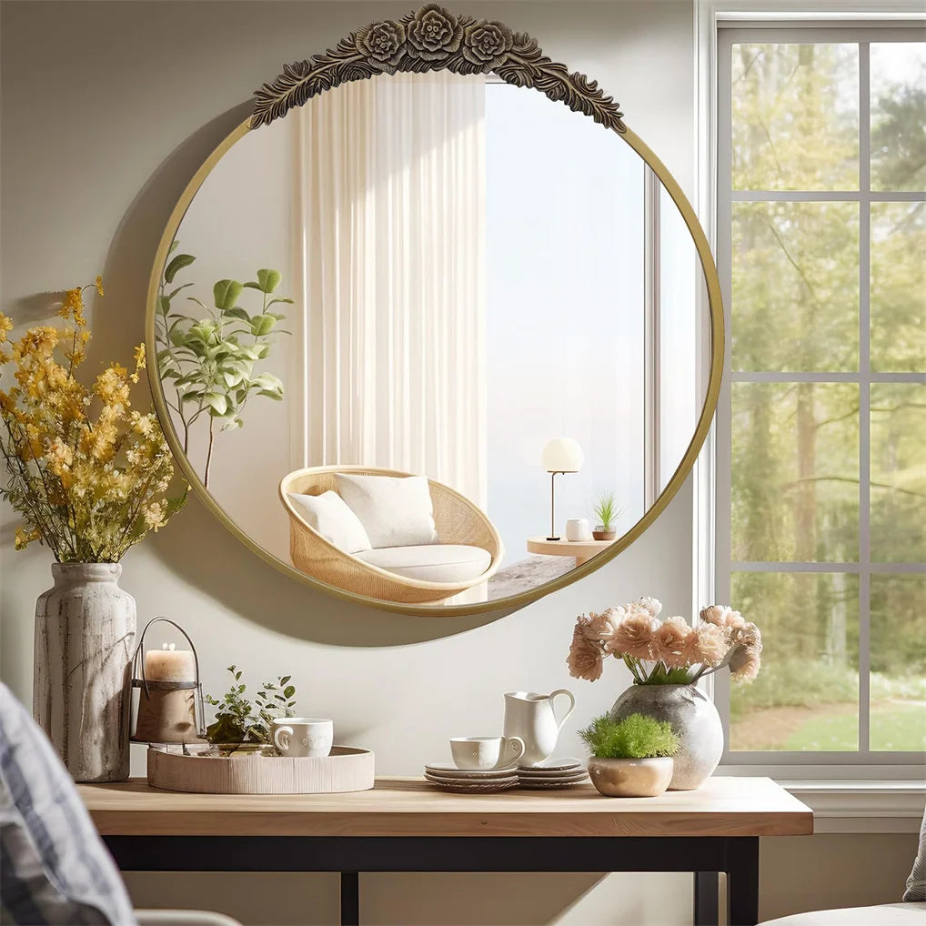 Miroir Rond Baroque1