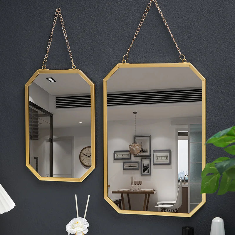 Miroir rectangulaire suspendu