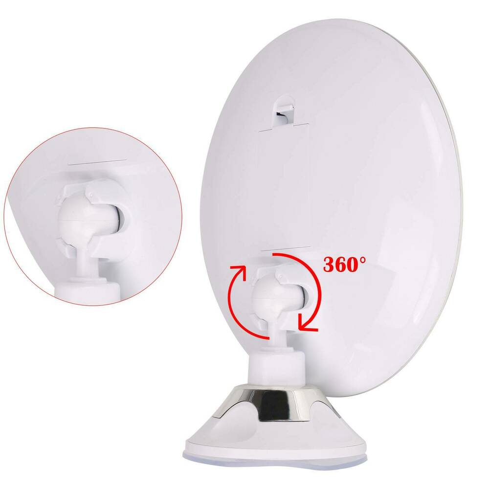 Miroir de Maquillage avec Ventouse