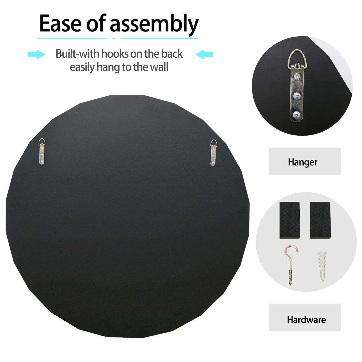 Miroir Mosaïque Rond