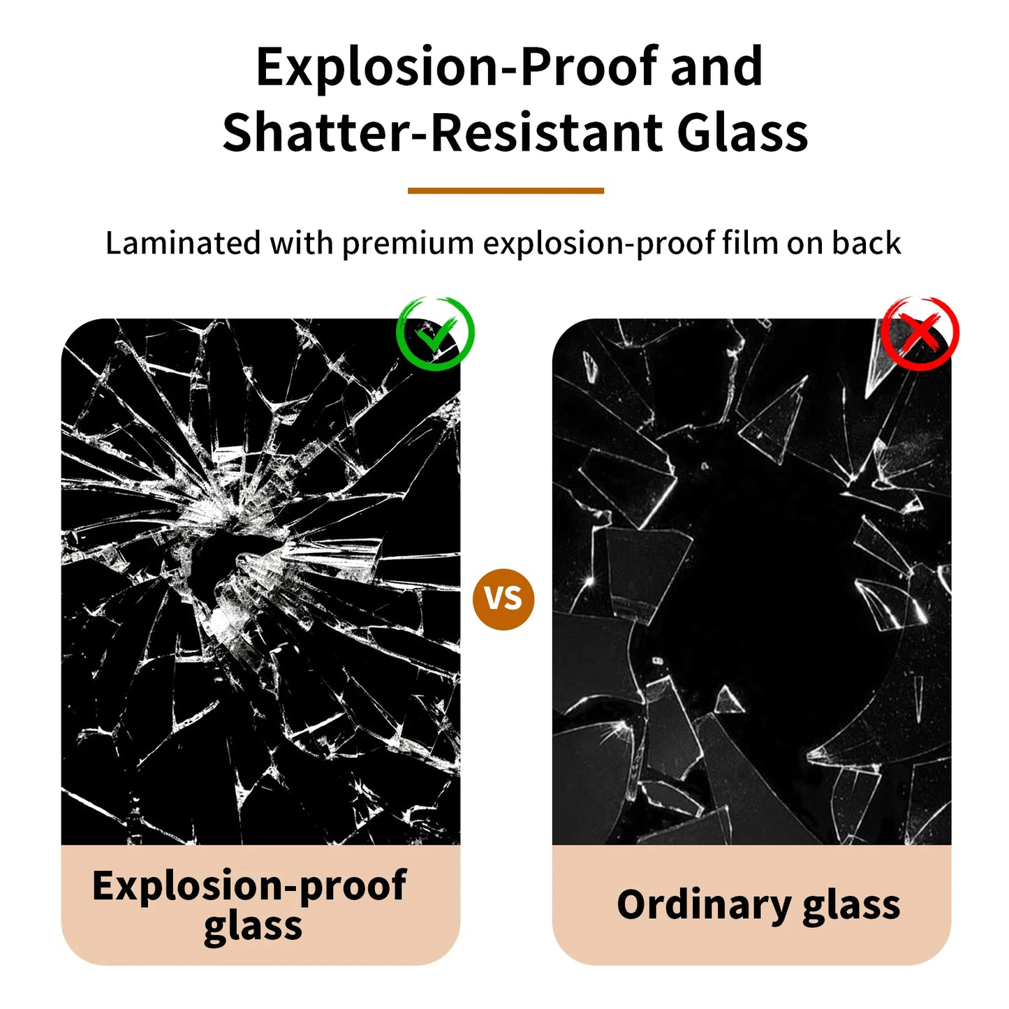verre anti explosion