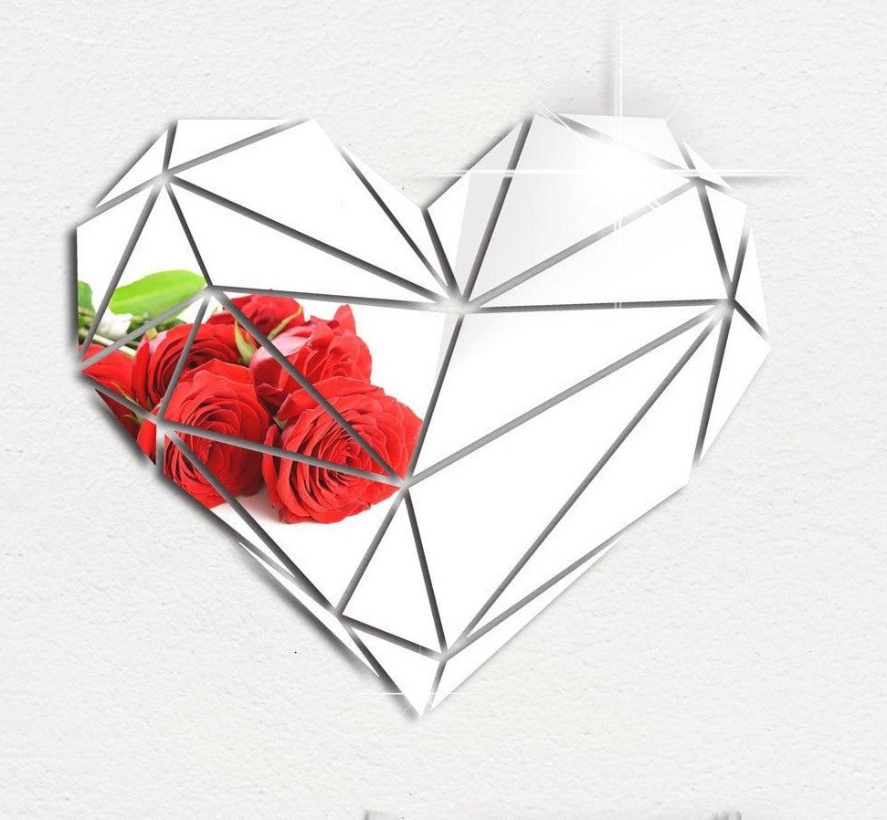 Miroir Adhésif Coeur