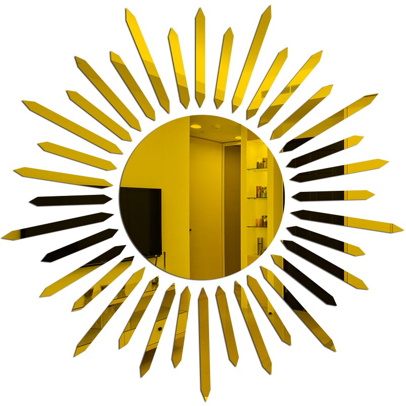 Miroir autocollant Soleil