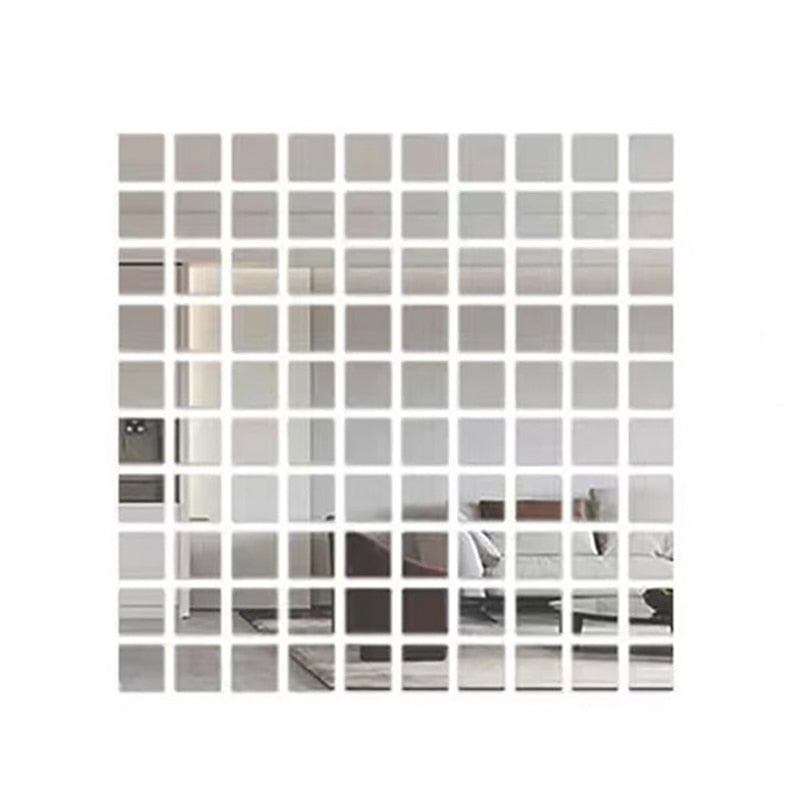 Petit Miroir Carré Adhésif