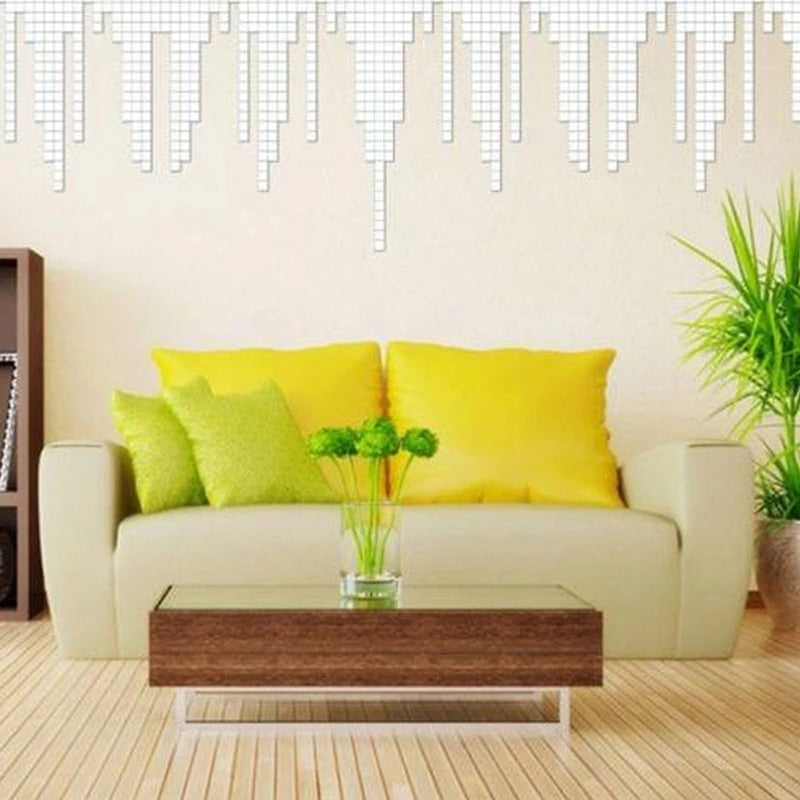 Petit Miroir Carré Adhésif