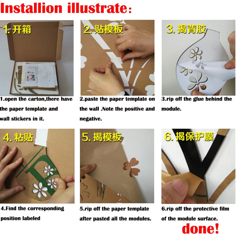 Miroir Adhésif Coeur 3D