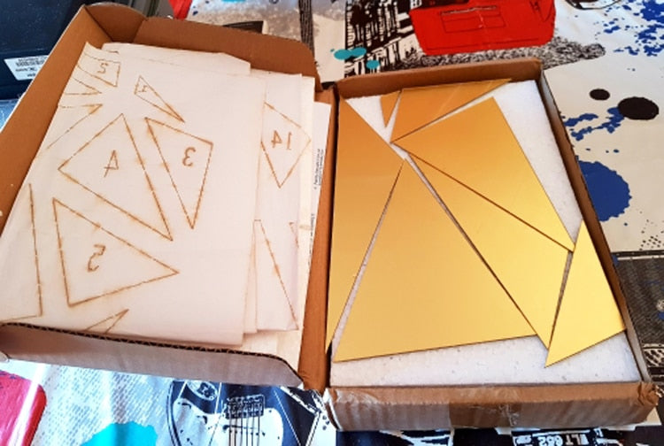 Miroir Adhésif Coeur 3D