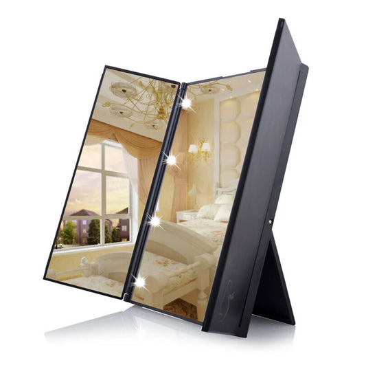 miroir pliable noir