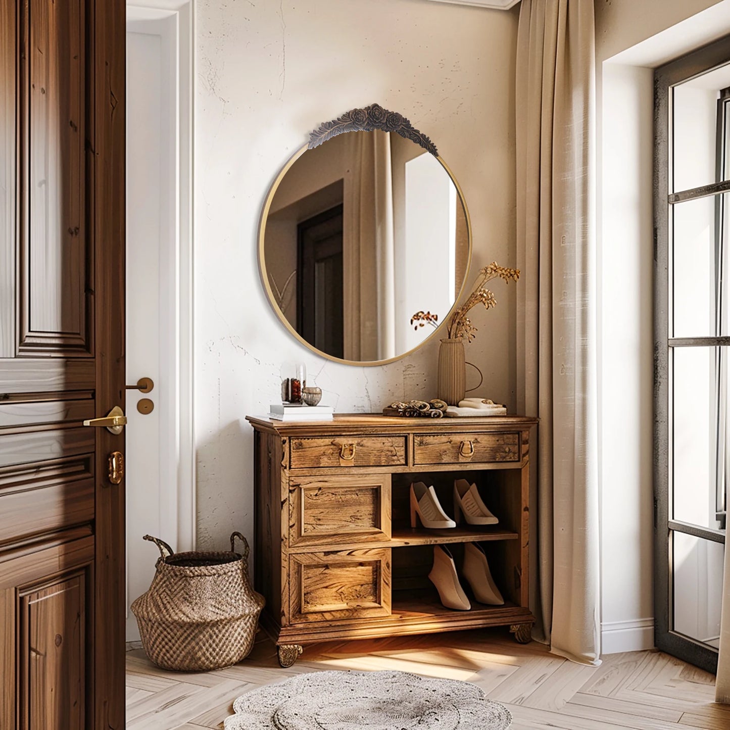 miroir vintage baroque