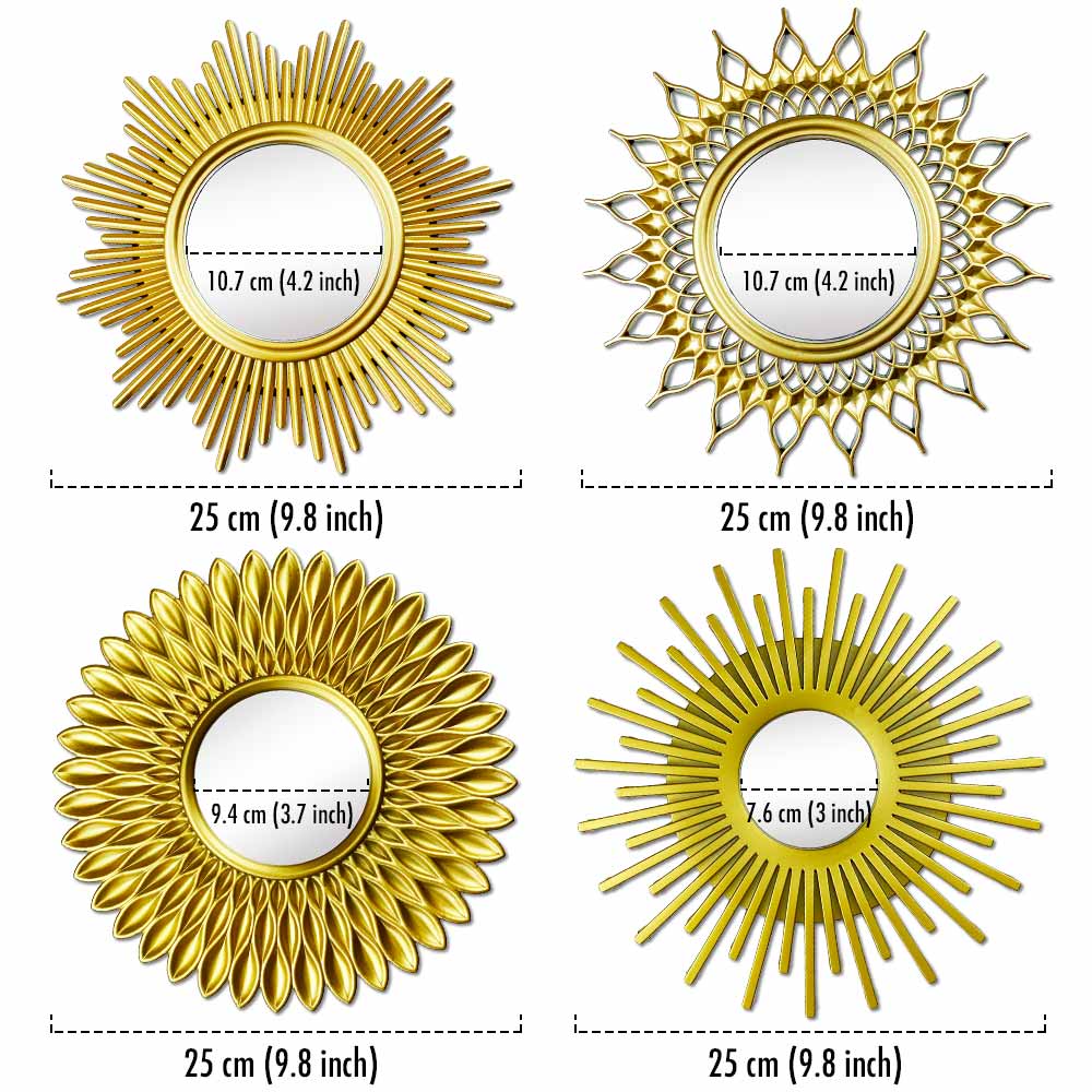 lot de Petit Miroir dimension
